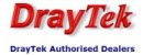 Draytek Authorised Reseller Logo